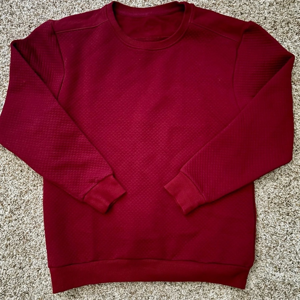 Born Primitive Red Quilted Sweater | Size Men’s M